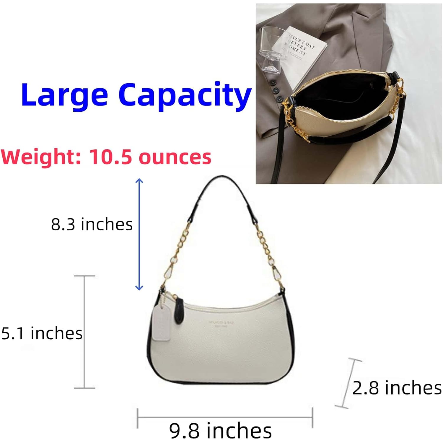 Crossbody Bags For Women Trendy Crescent Shoulder Underarm Small Purse Retro Classic Hobo Clutch Handbag Fashion Y2K