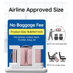 Taygeer Travel Backpack For Women, Travel Personal Item Bag With Shoe Pouch | Tsa Approved Under Seat Carry On Backpack With Water Bottle Pocket Fits 15.6Inch Laptop, Travel Essentials For Airplanes,Pink