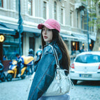 Classic Vintage Distressed Baseball Cap, Washed Cotton, Adjustable Fit C-pink