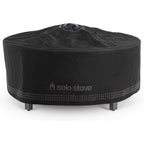 Solo Stove Surround Shelter Small | Protective Cover For Fire Pit Surround Table, Weather-Resistant, Solution Dyed Acrylic/ Pvc Backing/ Aluminum Support Stays, Dims (Hxdia): 20.8 X 42.5 In, Black