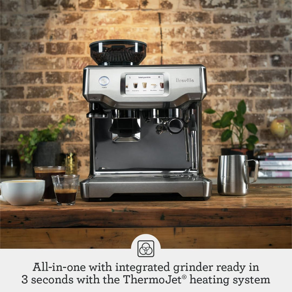 Breville Barista Touch Espresso Machine Bes880Bss, Brushed Stainless Steel
