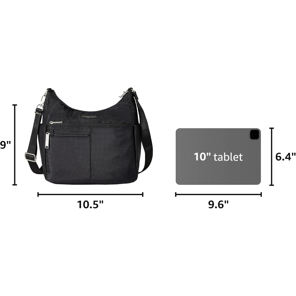 Baggallini Women'S Securtex Anti-Theft Free Time Crossbody Bag