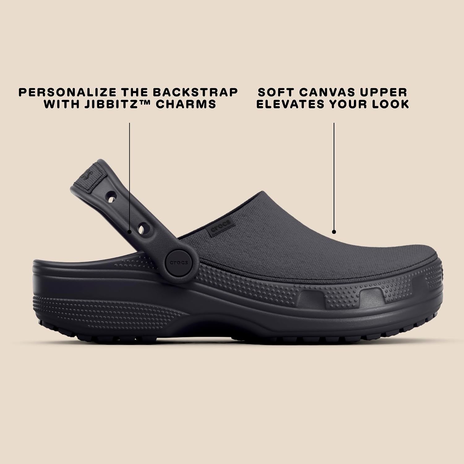 Crocs Unisex-Adult Classic Crafted Canvas & Suede Clogs