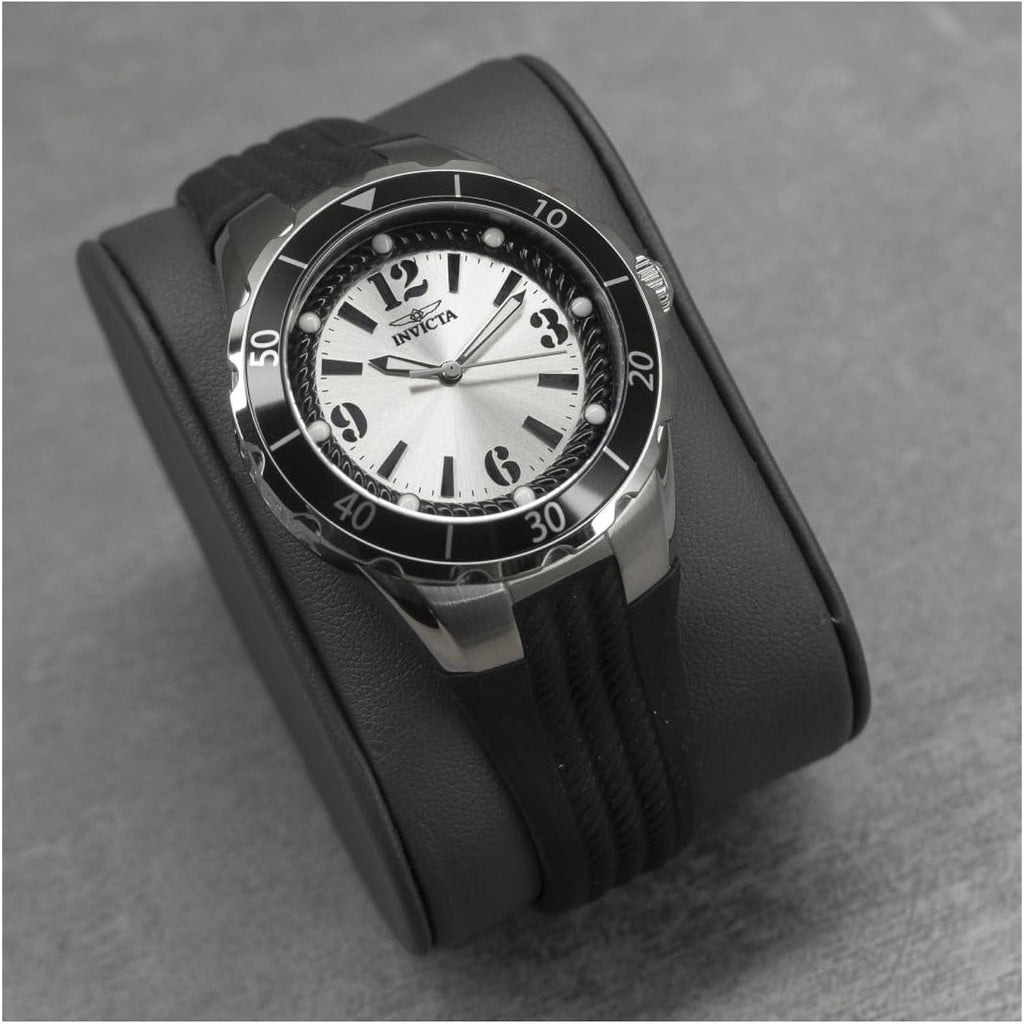 Invicta Women'S 17482 Angel Analog Display Quartz Black Watch
