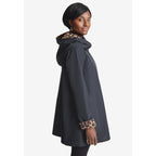 Women'S Plus Size Reversible A-Line Raincoat