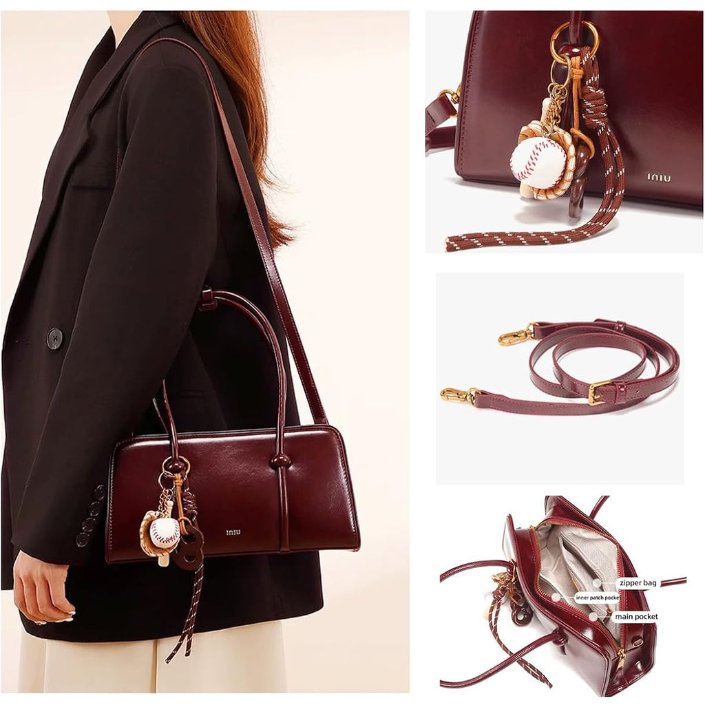 Women's shoulder bag, spacious multi pocket bag, women's crossbody bag, fashionable handbag, top handle, shoulder bag