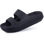 Shevalues Orthopedic Slide Sandals For Women With Arch Support Pillow Soft Recovery Slip On Sandals Lightweight Summer Cloud Slippers For Plantar Fasciitis