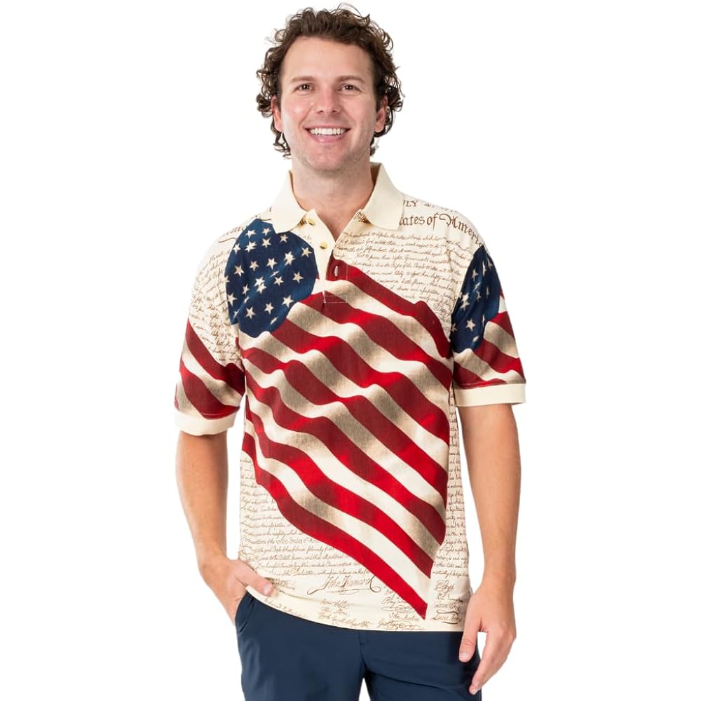 American Summer Flag Patriotic Eagle Shirt