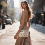 Clear Bag For Stadium Events Clear Purse For Women Quilted Pvc Clear Crossbody Bag Stadium Approved For Concerts