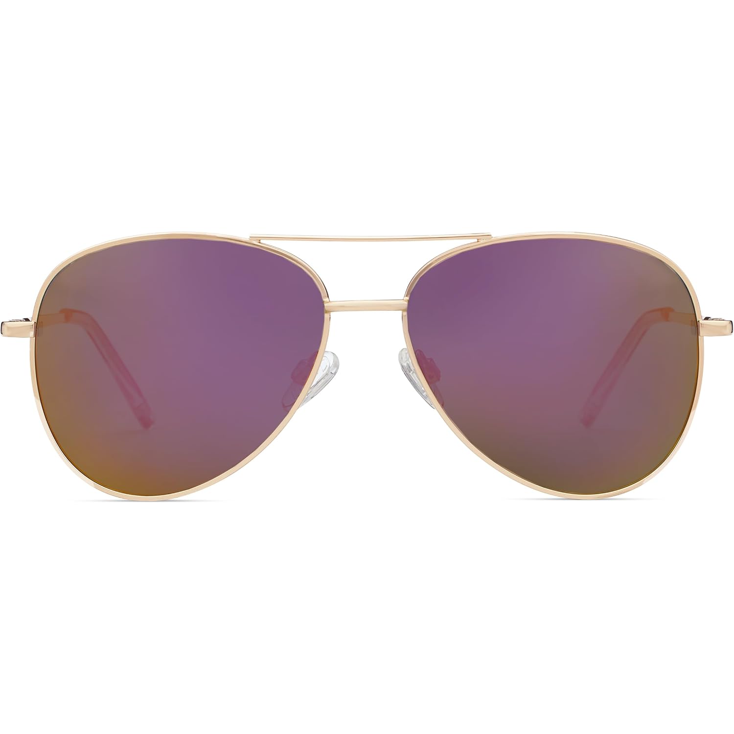 Peepers by PeeperSpecs Womens Ultraviolet Aviator Reading Sunglasses Pink/Gold