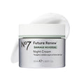 No7 Future Renew Damage Reversal Night Cream - Anti Aging Face Moisturizer - Infused With Peptide Technology To Reverse Visible Signs Of Damage - Skin Barrier Repair For Dry Skin (1.69 Oz)