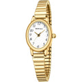 Bofan Small Gold Watches For Women Easy Read Ladies Quartz Wrist Watch With Stainless Steel Expansion Band,Waterproof.