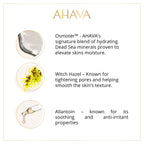 AHAVA Dead Sea Water Mineral Hand Cream - Hand Moisturizer For Dry Cracked Hands, Light & Fast Absorbing, Enriched with Exclusive blend Osmoter, Smoothing Witch Hazel & Soothing Allantoin