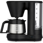 Cuisinart 5-Cup Coffee Maker With Stainless Steel Carafe, Coffee Machine With Removable Water Reservoir, Charcoal Water Filter, 30-Minute Keep Warm, And Brew Pause, Dcc-5570Nas, Stainless Steel