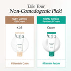 PURITO Oat In Calming Gel Cream, Non-Comedogenic, 77% Oat Seed Water Lightweight Water-Gel Face Moisturizer, Fragrance-Free, Vegan Korean Skincare, Sensitive & Blemish-Prone Skin, 100 mL