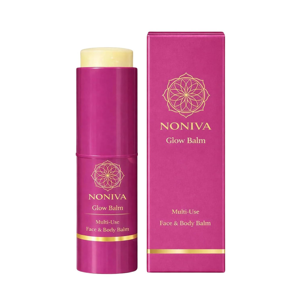 Noniva Noni Glow Balm Stick | Hydrating Face Balm For Dry Skin | Face, Lips, Neck & Under Eyes | Noni, Ceramides, Peptides, Hyaluronic Acid & Niacinamide
