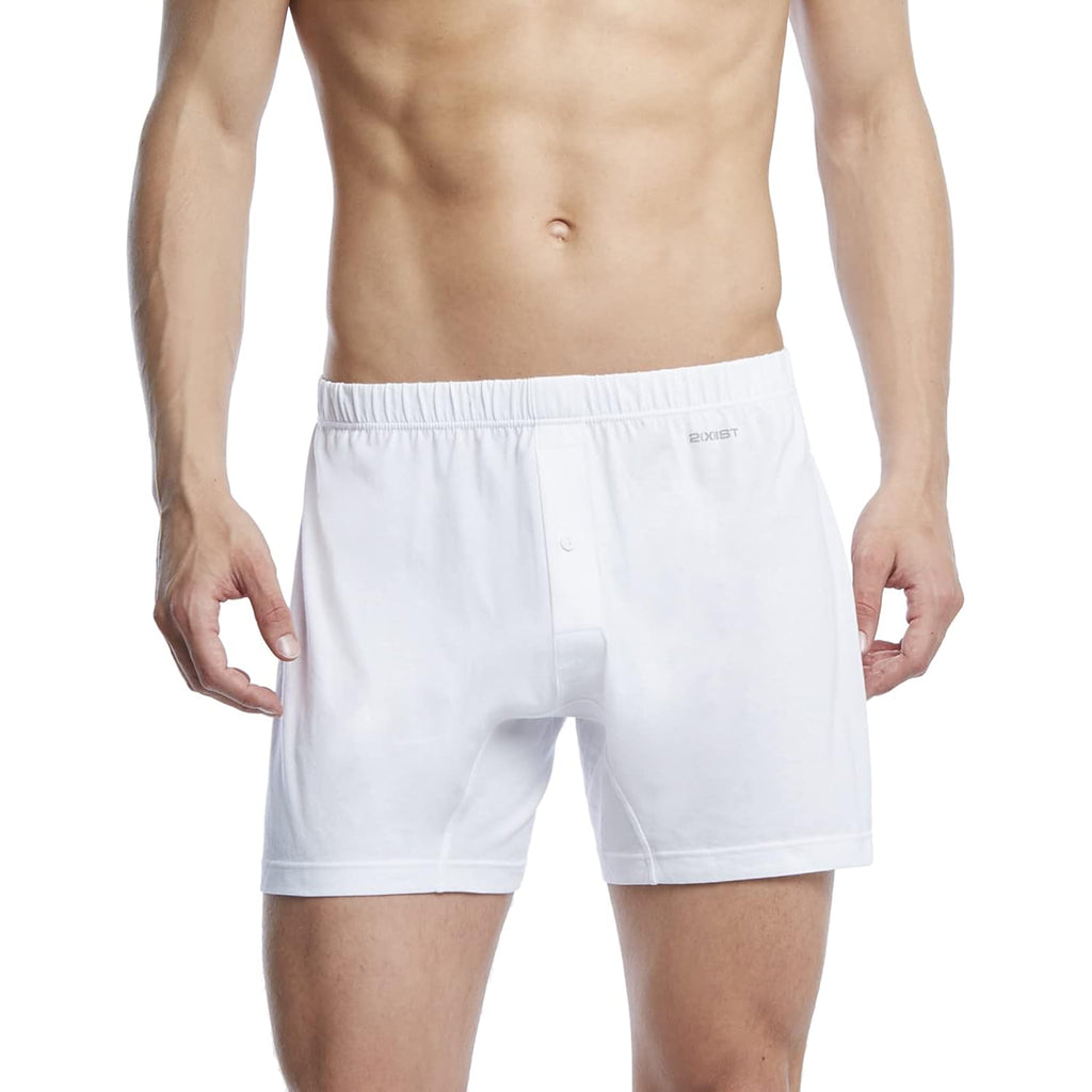 2(X)Ist Men'S Pima Knit Boxer