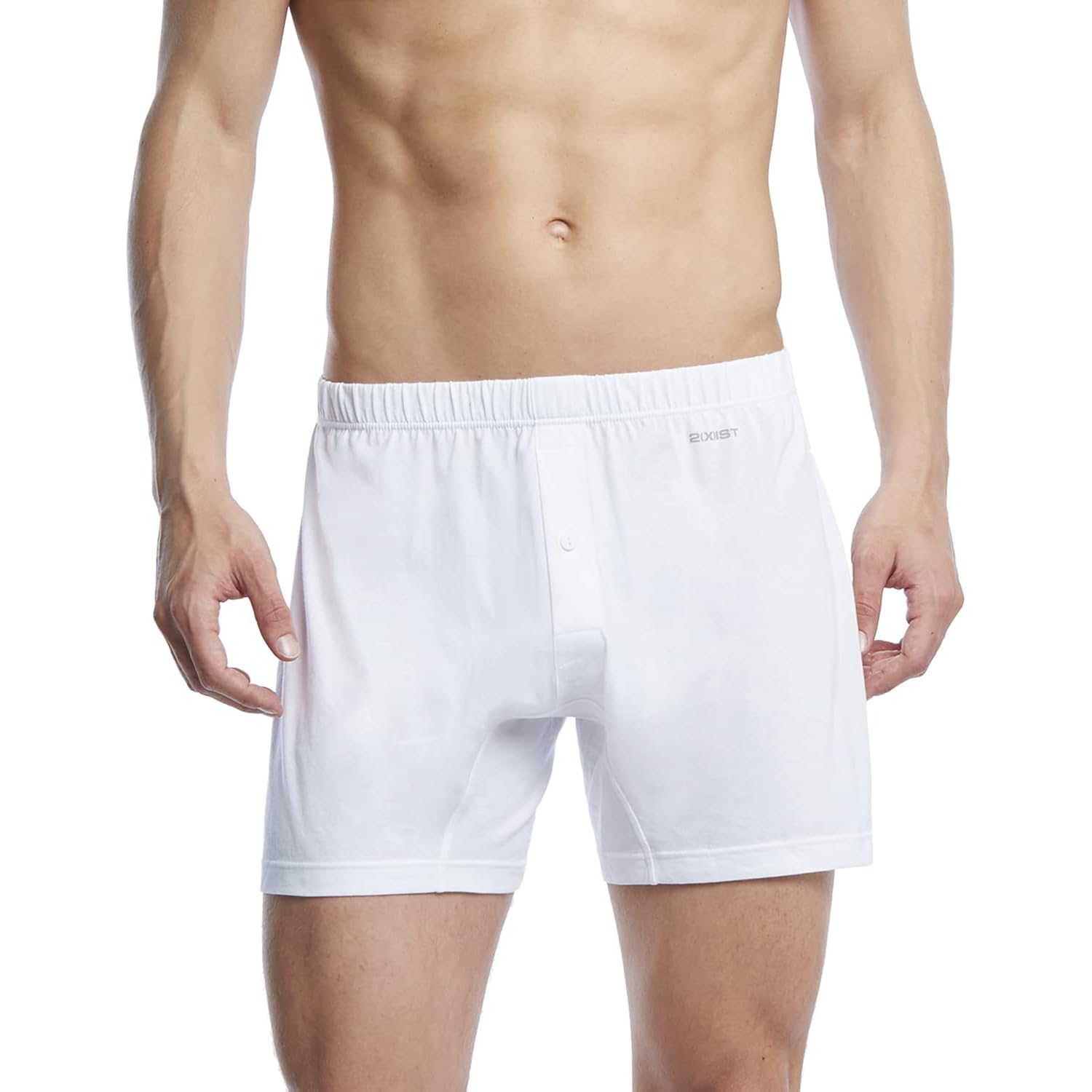 2(X)Ist Men'S Pima Knit Boxer