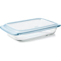 OXO Good Grips Freezer-to-Oven Safe 3 Qt Glass Baking Dish with Lid, 9 x 13