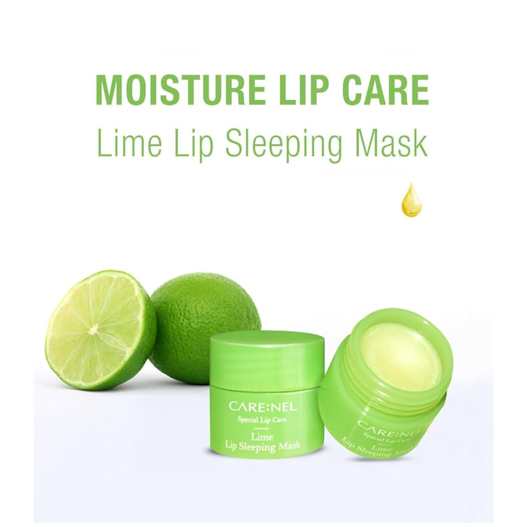 Lip Mask Overnight 5G 3Set (Berry+Lime+Pomegranate) Korean Beauty Intensive Treatments Balm, Nourish, Hydrate, Scrubs Exfoliator