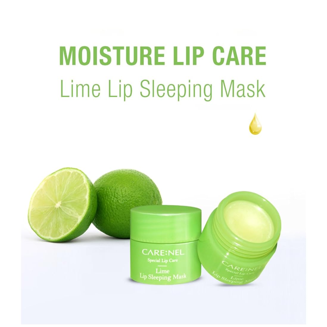 Lip Mask Overnight 5G 3Set (Berry+Lime+Pomegranate) Korean Beauty Intensive Treatments Balm, Nourish, Hydrate, Scrubs Exfoliator