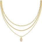 Kendra Scott Elisa Triple Strand Necklace, Fashion Jewelry for Women