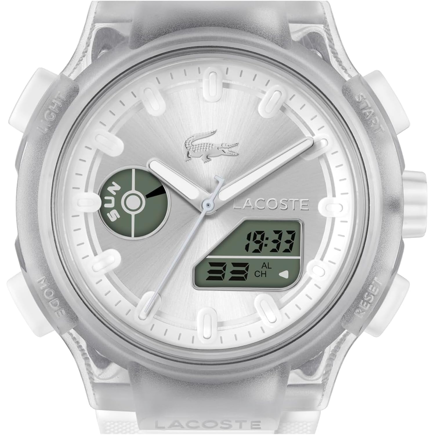 Lacoste Lc33 Women’S Analog-Digital Quartz Watch With Chronograph, Alarm And Calendar