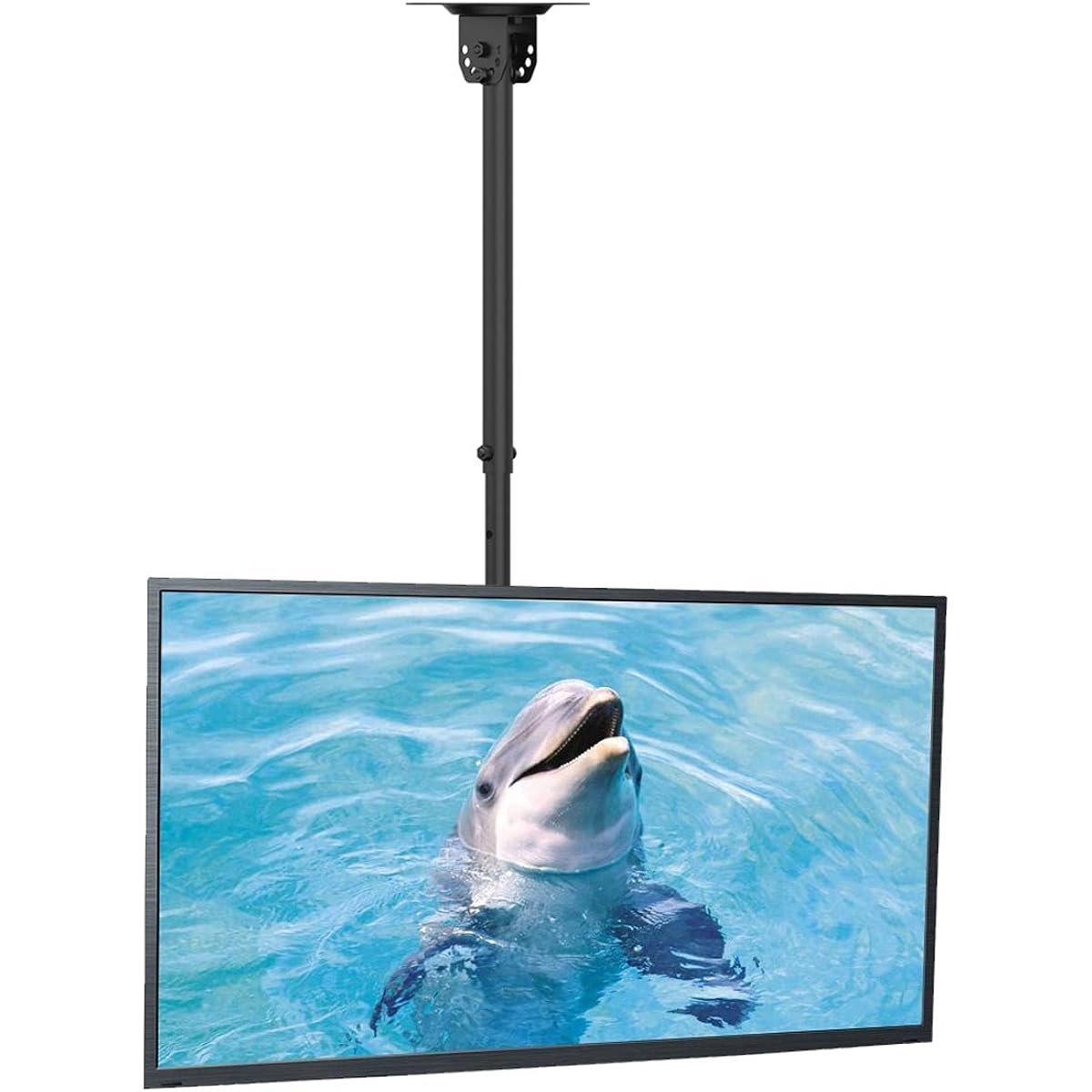 Suptek Ceiling Tv Mount Fits Most 26-65 Inch Lcd Led Plasma Panel Display With Max Vesa 400X400Mm Loaded Up To 45Kg/100Lbs Height Adjustable Mc4602