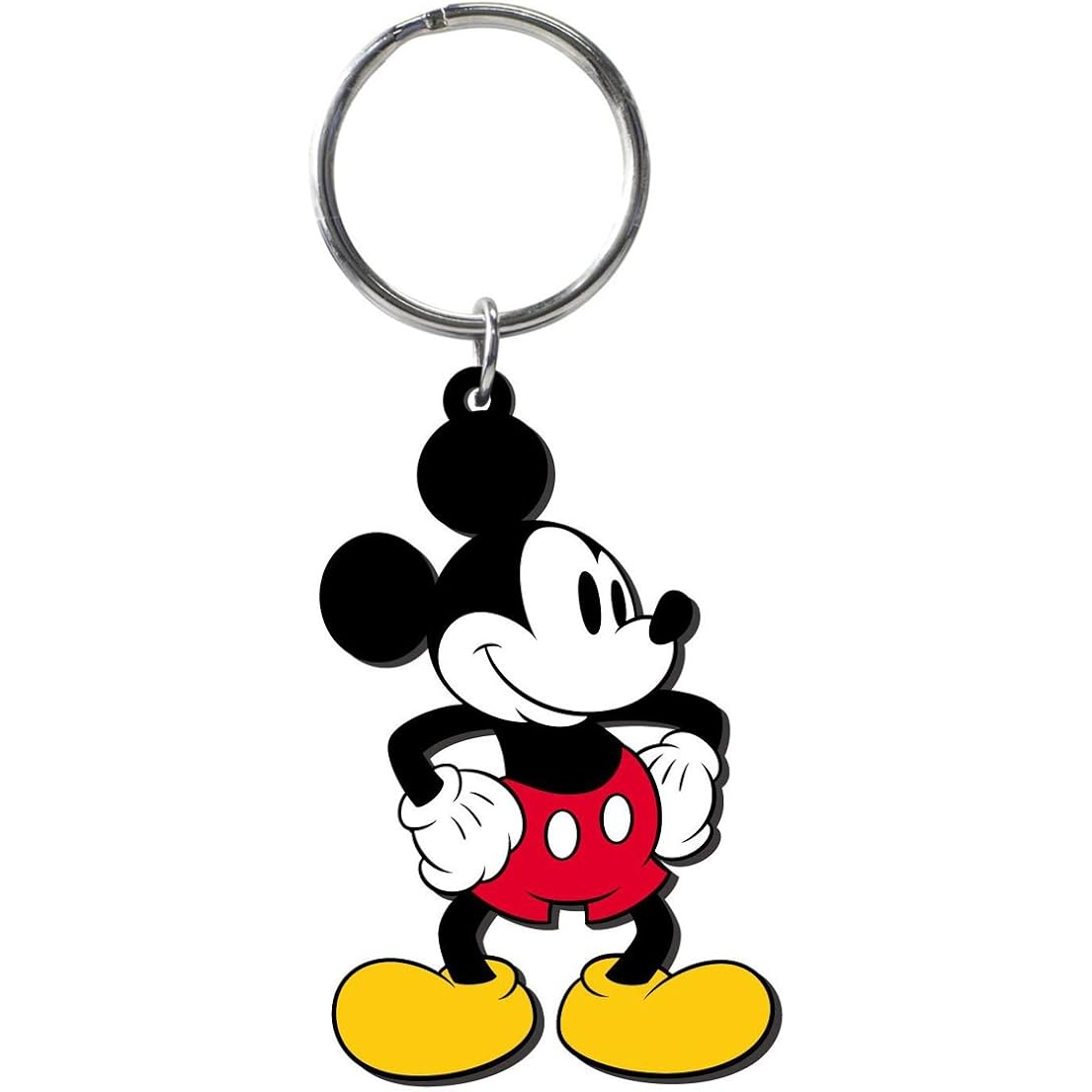 Disney Retro Mickey Soft Touch PVC Key Ring