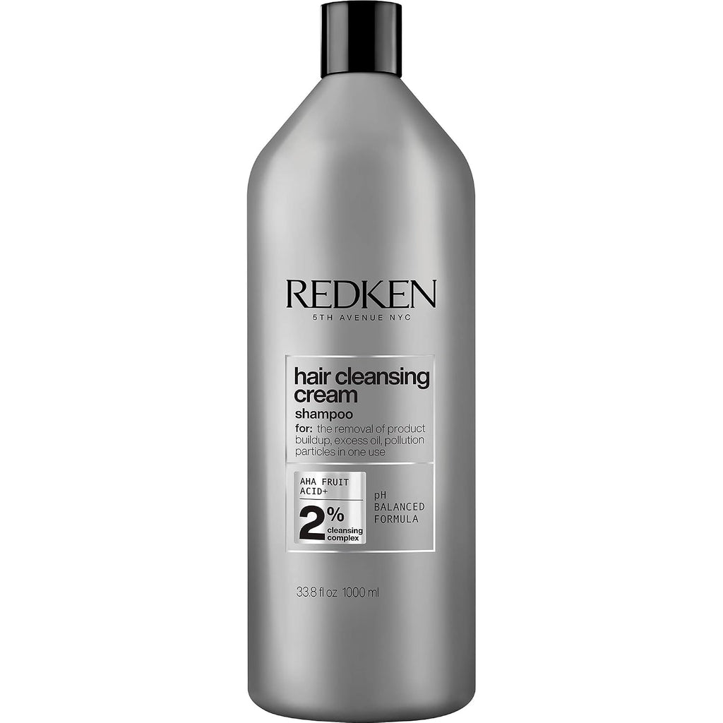 Redken Detox Hair Cleansing Cream Clarifying Shampoo For All Hair Types - Removes Buildup And Strengthens Hair Cuticle