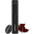 COKUNST Electric Wine Opener, Battery Operated Wine Bottle Openers with Foil Cutter, One-click Button Corkscrew Remover for Home Kitchen Party Wedding
