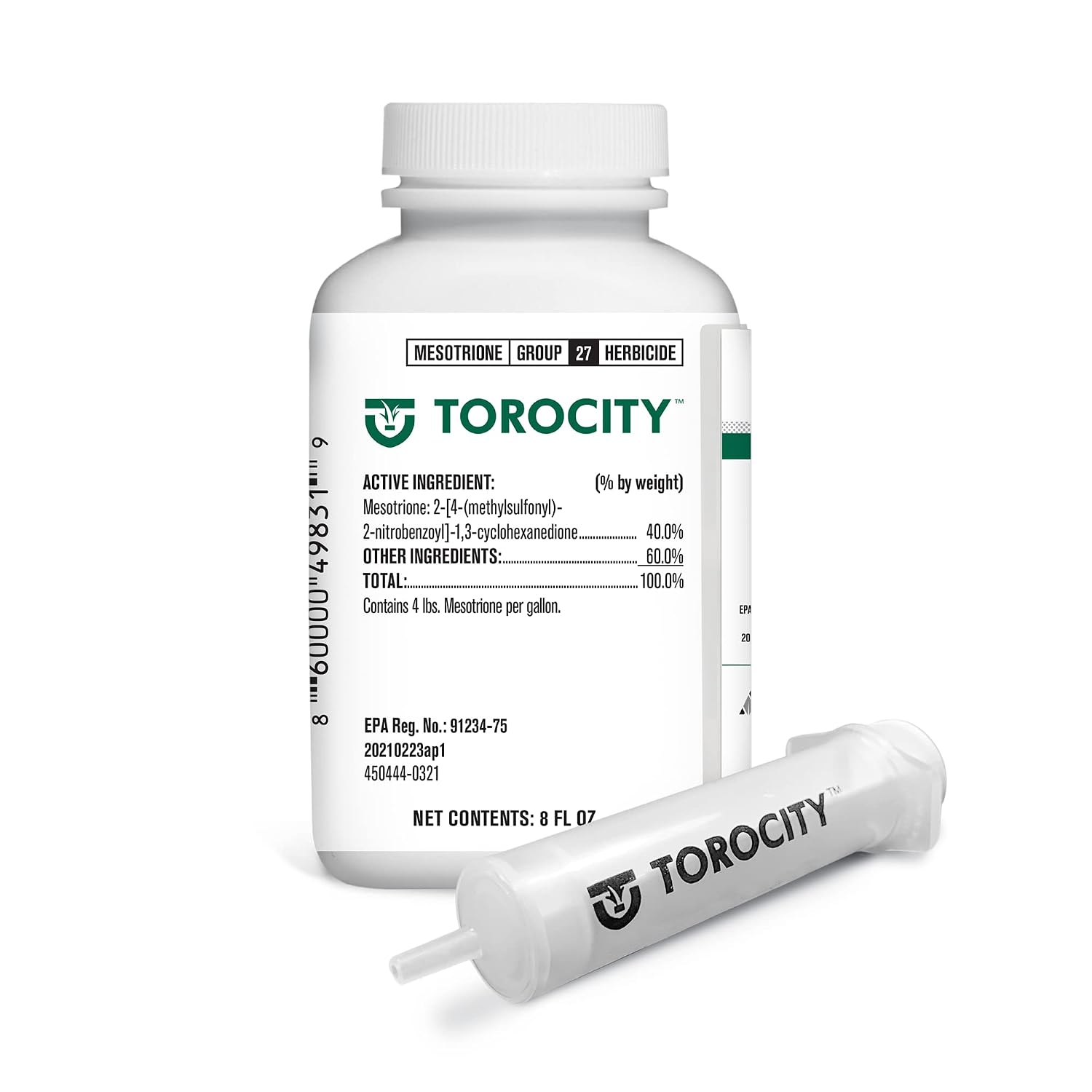 Atticus Torocity Mesotrione Herbicide (8Oz) - (Compare To Tenacity) | Post-Emergent Weed Killer Concentrate For Lawns, Crabgrass Killer, Clover, Foxtail Killer, Dandelion, Nutsedge And More