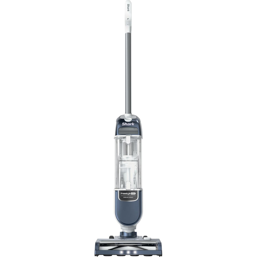 Shark Freestyle Max Cordless Upright Vacuum | Multi-Surface Cleaning, Lightweight, Easy Maintenance | Large Dust Cup, 2-Speed Brushroll, Led Headlights | Nordic Blue | Sv2002