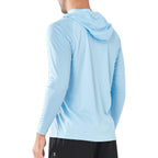 Northyard Men'S Upf 50+ Sun Protection Hoodie Long Sleeve Rash Guard Shirts | Lightweight Quick Dry Fishing Swim Shirt, Breathable, Moisture Wicking, 4-Way Stretch, Swimming Hiking Beach Golf Water Sport