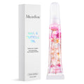 MelodySusie 10ml Cuticle Oil for Nails,Infused with Real Flowers, Strengthens, Repairs,Hydrating and Nourishing Cuticle Oil for Stronger, Healthier Nails Lavender 0.3fl. Oz