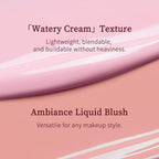 Flower Knows Strawberry Cupid All Day Glow Liquid Blush,Sweat & Water-Resistant Dewy Blush for Cheeks,Blendableand Hydrating Baby Pink Face Makeup for Women & Girls,0.25 Fl Oz(01 Frosty Strawberry)