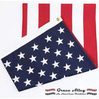 Grace Alley American Flag 3X5, Made In The Usa, Outdoor Uv Fade Resistant, Waterproof, Vibrant Color, Long Lasting Polyester Cotton Blend With Brass Grommets