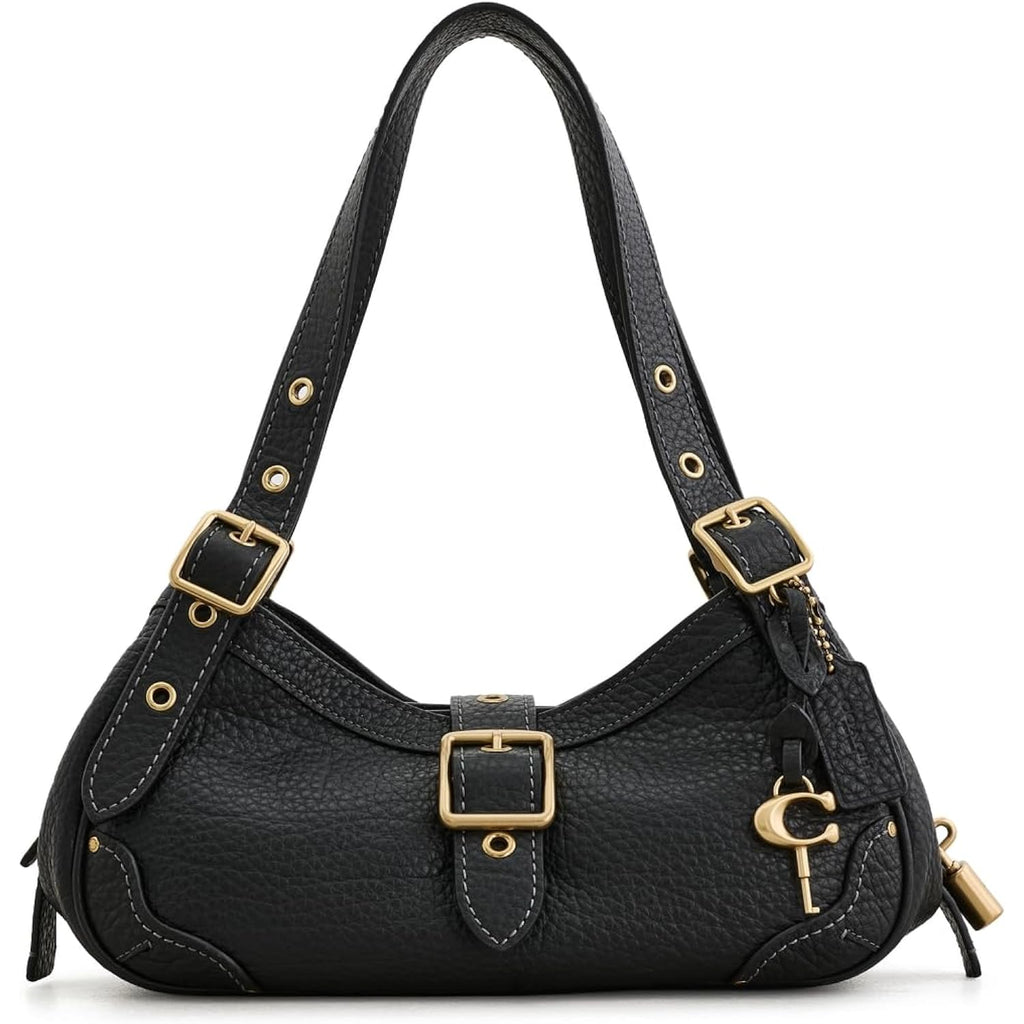 Coach Women'S Textured Pebble Leather Drifter Shoulder Bag 31