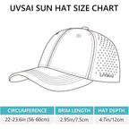 Upf 50+ Performance Water Resistant Baseball Cap Lightweight Breathable Hat Golf Running Boat Hiking For Men Women