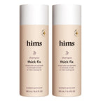Hims Thick Fix Shampoo - Saw Palmetto For Healthy Hair Growth & Thickening - Scalp Cleansing - Vegan, Sulfate-Free & Cruelty-Free - Eucalyptus Scent, 2 Pack 6.4 Fl Oz