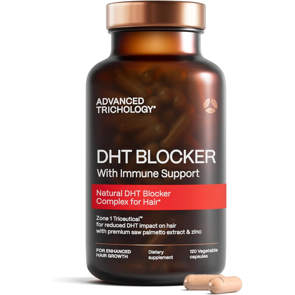 DHT Blocker - Hair Growth Supplement for Genetic Thinning for Men and Women | Approved* by American Hair Loss Association | Guaranteed, Backed by 20 Years of Experience in Hair Loss Treatment Clinics