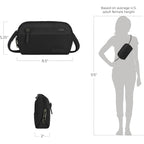 Travelon Anti-Theft Metro Convertible Small Crossbody Bag