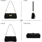 Kkxiu Shoulder Bag For Women, Small Handbag Hobo Purses, Retro Clutch Underarm Bag