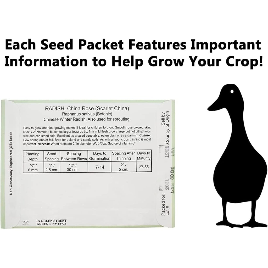 Set Of 43 Assorted Vegetable & Herb Seed Packets - Over 10,000 Seeds! - Includes Mylar Storage Bag - Deluxe Garden Heirloom Seeds - 100% Non-Gmo