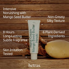 hetras. Perfume Hand Cream 1.69 oz., Hinoki - Cypress Forest Scent, Moisturizer for Dry Skin, Fast-Absorbing Hand Cream, Non-Greasy, Travel Size, Aesthetic Design, Long-Lasting Fragrance, Gift-Worthy