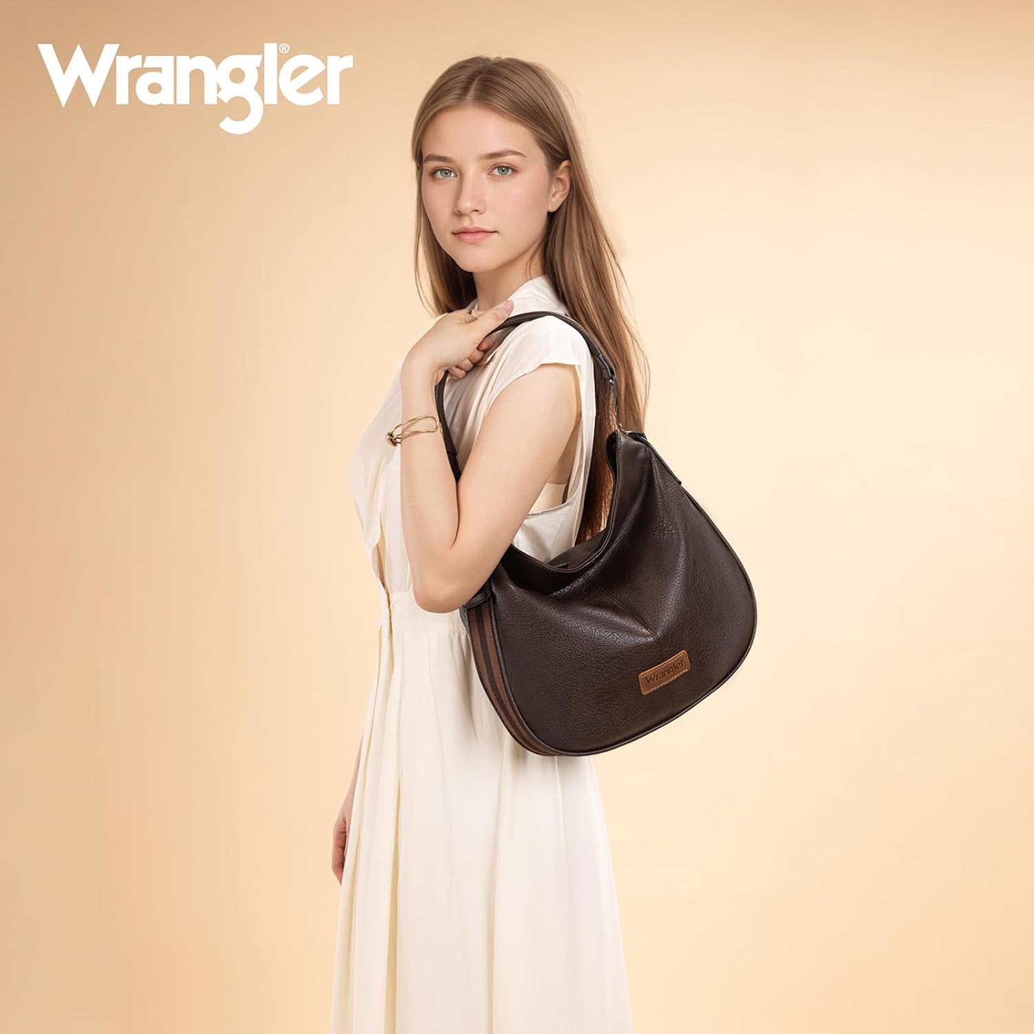 Wrangler Hobo Bags Crossbody Bag For Women Shoulder Purse Handbags With Adjustable Strap