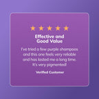 Fanola No Yellow Purple Shampoo - Purple Color Depositing Shampoo for Blondes, Bleached & Grey Hair - Formulated with Violet Pigment to Remove Brassy Tones from Hair (11.83 Fl oz)