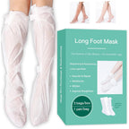 3 Pairs Hydrating Long Leg Feet Mask,Long Leg Feet Masque,Feet Peeling Mask,Moisturizing Nourishing Exfoliating Foot Mask for Women