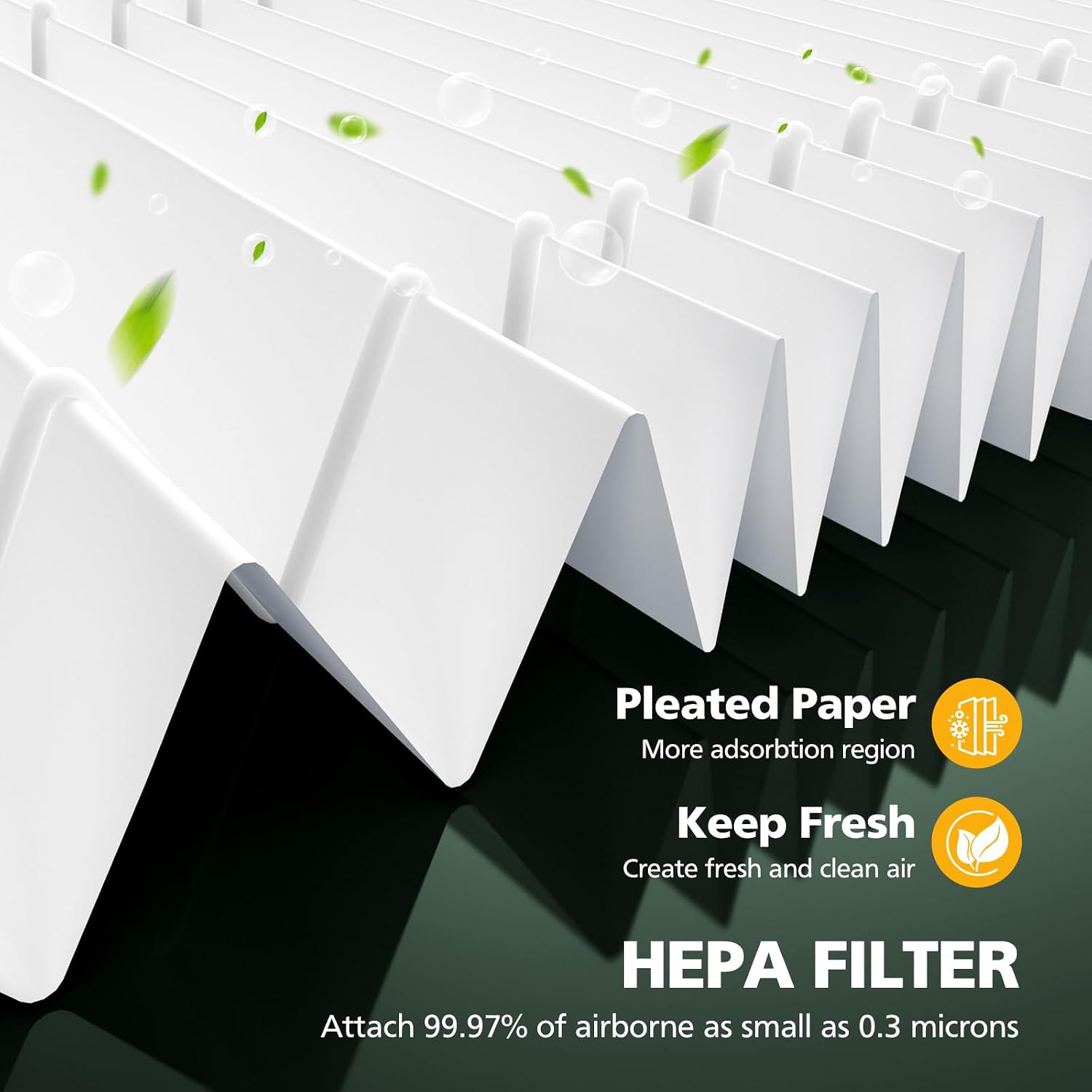 Tp01 Hepa Replacement Filter Compatible With Dyson Tower Purifier Pure Cool Link Tp01, Tp02, Tp03, Am11, Bp01 Models, Compare To Part 968126-03, 2 Pack | Fits Tp01, Tp02, Tp03, Am11, Bp01 Models, Compare To Part 968126-03
