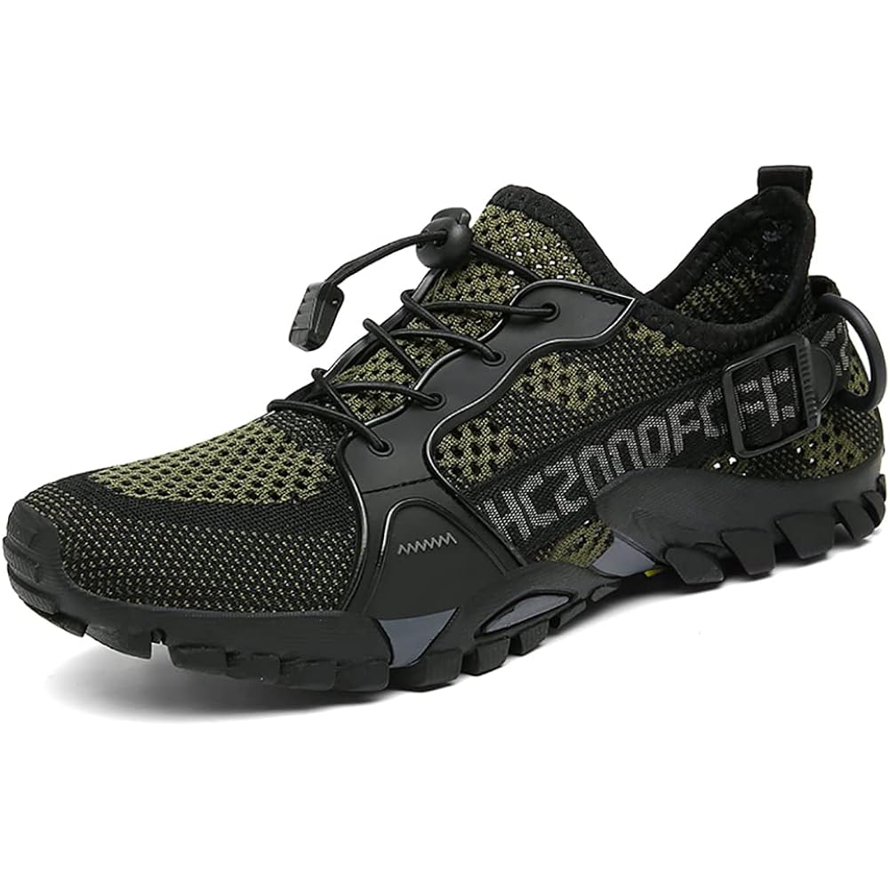 Tangyugen Water Shoes Men Women Outdoor Hiking Shoes Quick Drying Beach Aqua Shoes Travel Trekking Walking Climbing Sneakers
